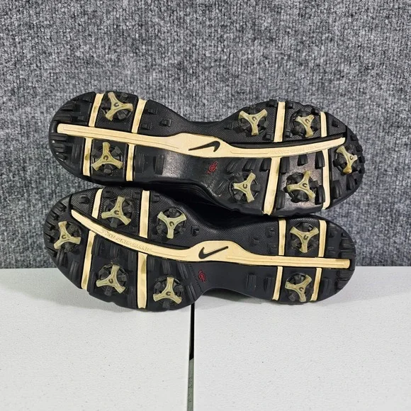 VHTF Nike Air Zoom TW 2010 Tiger Woods Golf Shoes Black Silver 317447-001 Mens 9